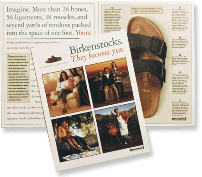 Birkenstocks brochure